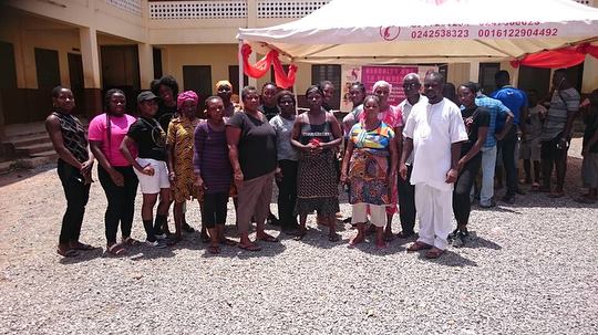 , Face of Central University 2018 Finalists Reach Out Immensely to Dawhenya Community Ahead Of Grand Finale